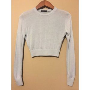 American Apparel Lightweight Cropped Sweater SML
